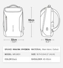 Load image into Gallery viewer, VDF - Mark Ryden Anti-thief Fashionable Multifunctional Waterproof Laptop USB Charging Travel Backpack/Bag™