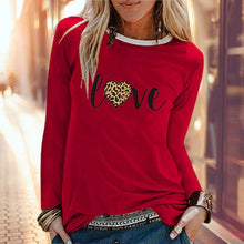 Load image into Gallery viewer, VDF - Winter Casual Womens O-neck Long Sleeve Top Loose Print Tshirts™