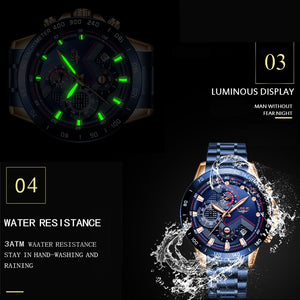 LIGE 2020 Luxury Sports Quartz Men's Watch Relogio Masculino™