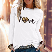 Load image into Gallery viewer, VDF - Winter Casual Womens O-neck Long Sleeve Top Loose Print Tshirts™
