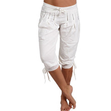 Load image into Gallery viewer, VDF - Laamei Women&#39;s Fashion Cotton Linen Short Trouser Pants™
