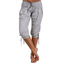 Load image into Gallery viewer, VDF - Laamei Women&#39;s Fashion Cotton Linen Short Trouser Pants™
