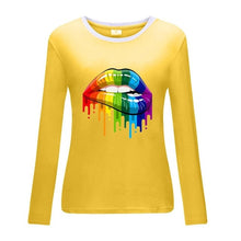 Load image into Gallery viewer, VDF - Winter Casual Womens O-neck Long Sleeve Top Loose Print Tshirts™
