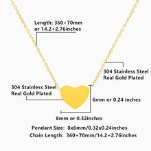 Load image into Gallery viewer, VDF - Feminine Chain Heart Pendant Necklace™
